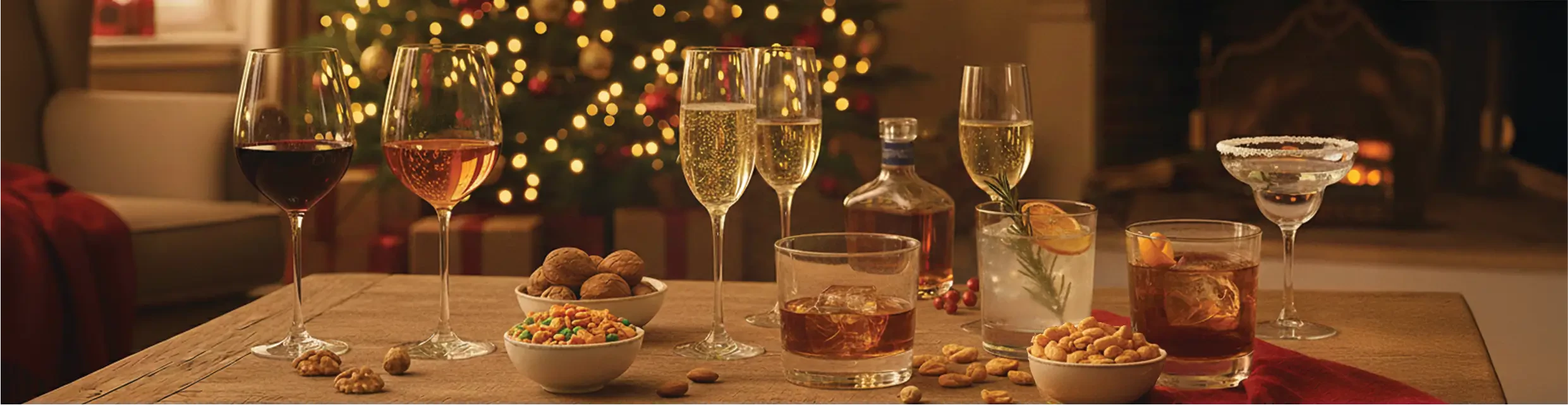 Η κάβα των Γιορτών: εκλεκτά ποτά για τις πιο λαμπερές νύχτες!