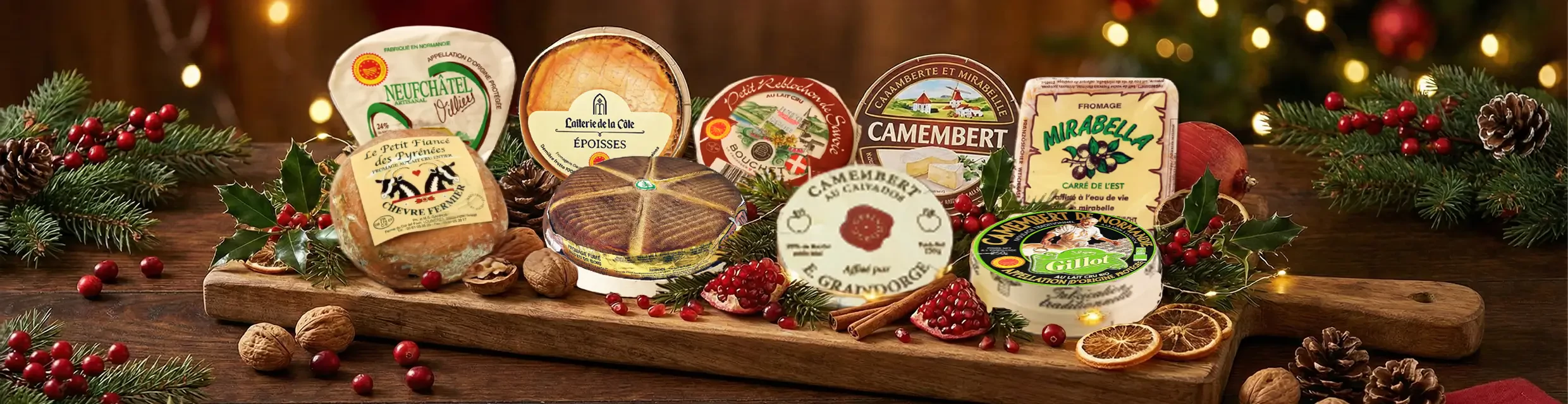 Εκλεκτά τυριά από τα χωριά της Γαλλίας για το γιορτινό σας τραπέζι