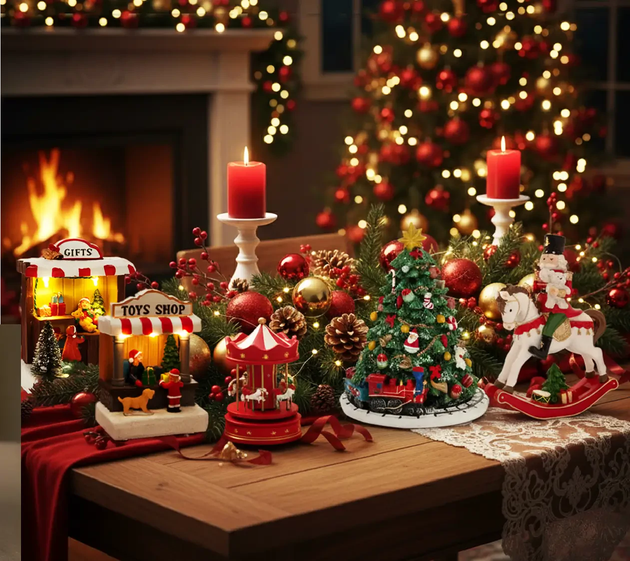 Χριστουγεννιάτικος στολισμός undefined