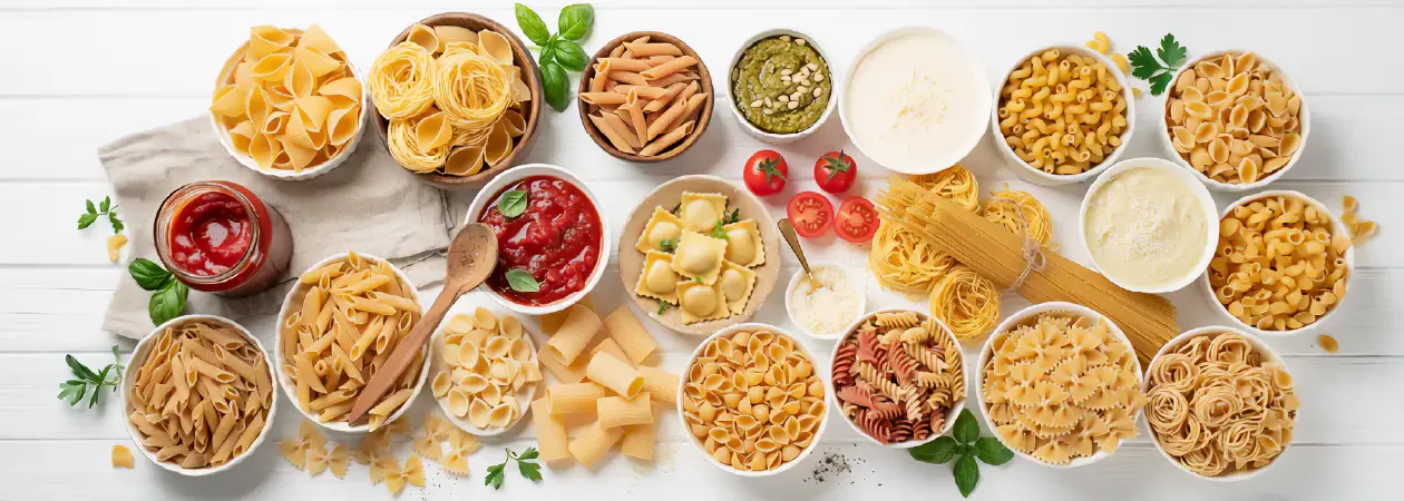 Ζυμαρικά & σάλτσες undefined